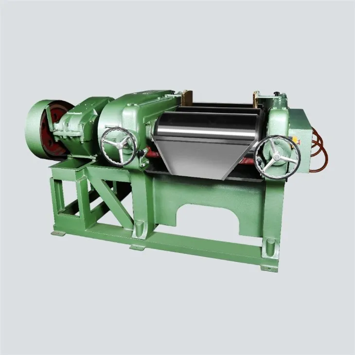 SZ405 basic strengthen manual steel three roll mill